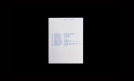 David Antin, Félicia Atkinson, Charles Bernstein, Julien Bismuth, François J. Bonnet, David Horvitz, Sophie Kaplan, Hanne Lippard, Yann Sérandour, Christine Sun Kim, Christian Xatrec Shelter Press